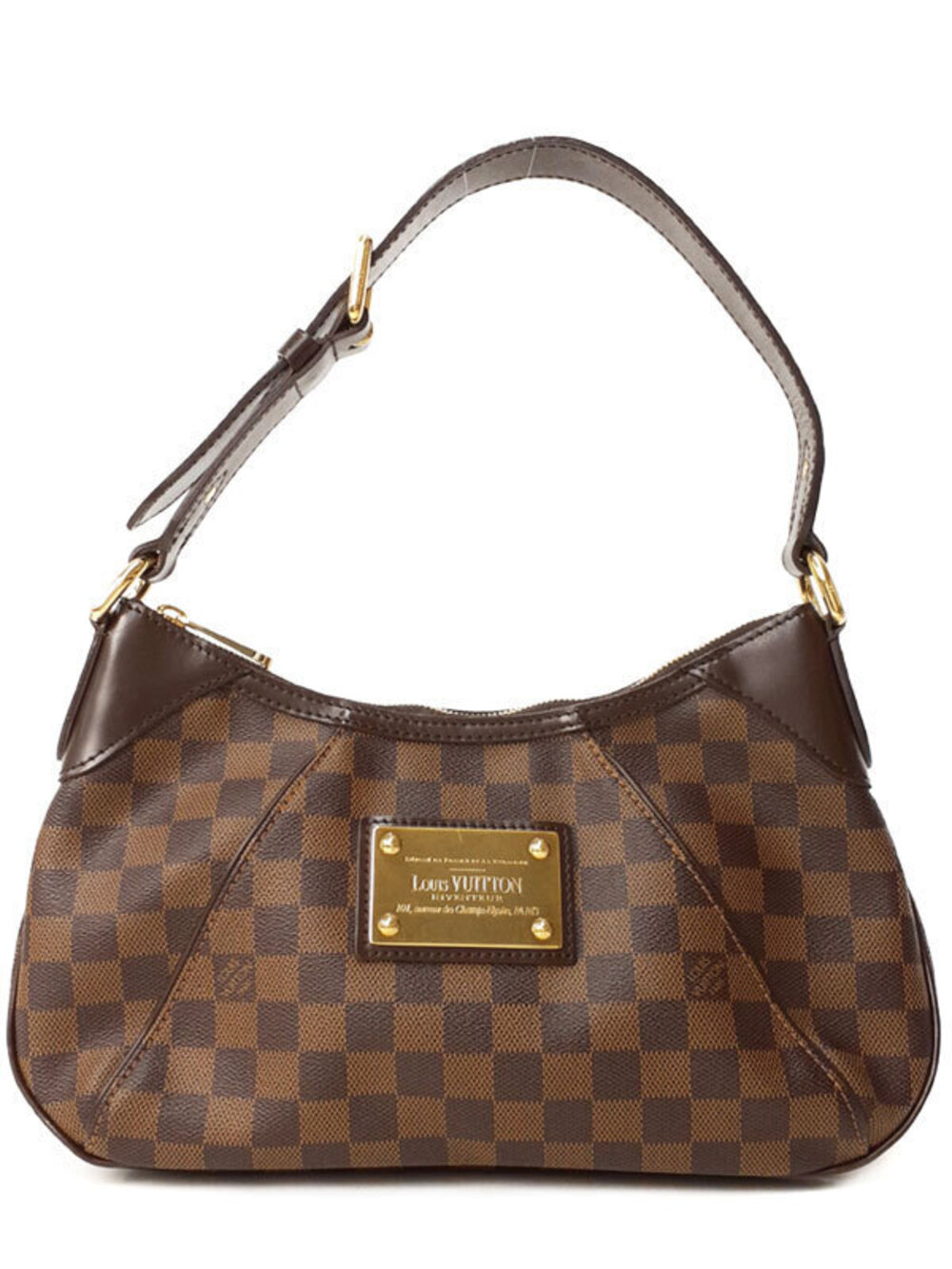 Louis Vuitton Damier Thames Hobo Bag